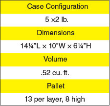 Harvest Black Tigers Nutritional Info